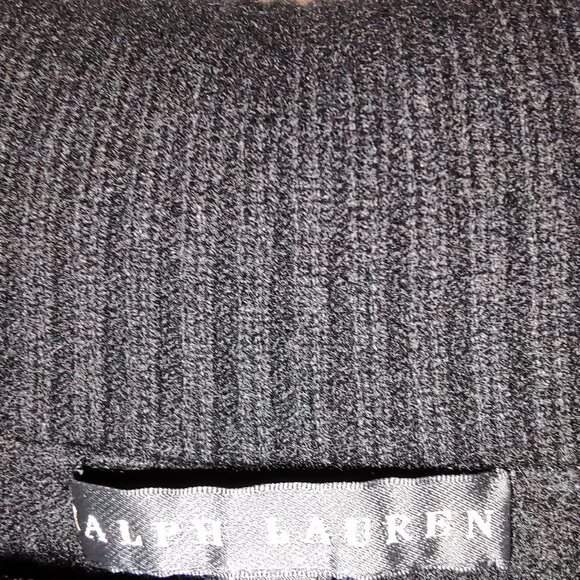 RALPH LAUREN BLACK LABEL CASHMERE SWEATER ROLL COLLAR BATEAU NECK SLIM FIT SZ M - Picture 11 of 11